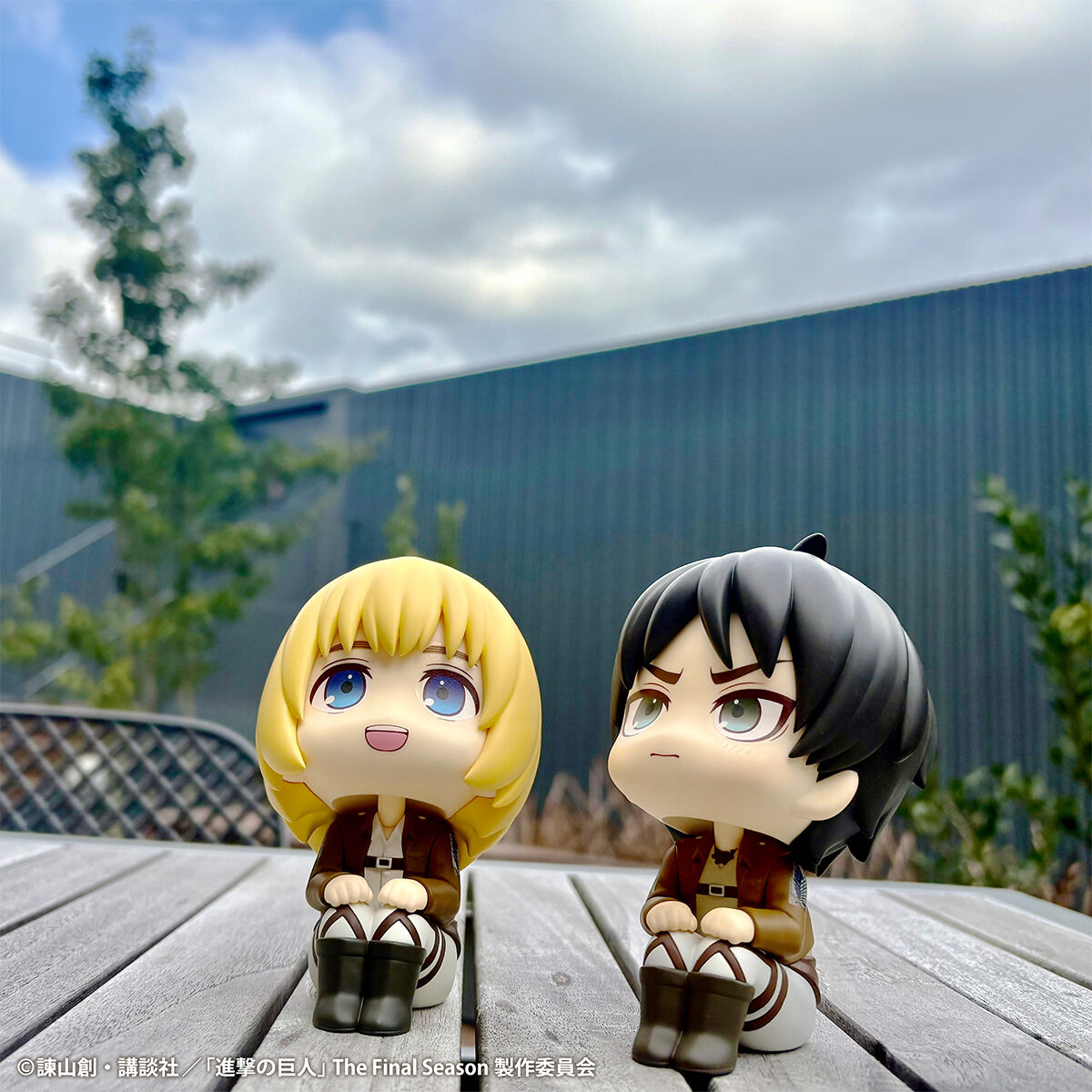 Attack on Titan Rukappu (Look Up) - Armin Arlert & Eren Yeager Mumutto Ver. Complete Set of 2 Types [Pre-Order Sep 2026]