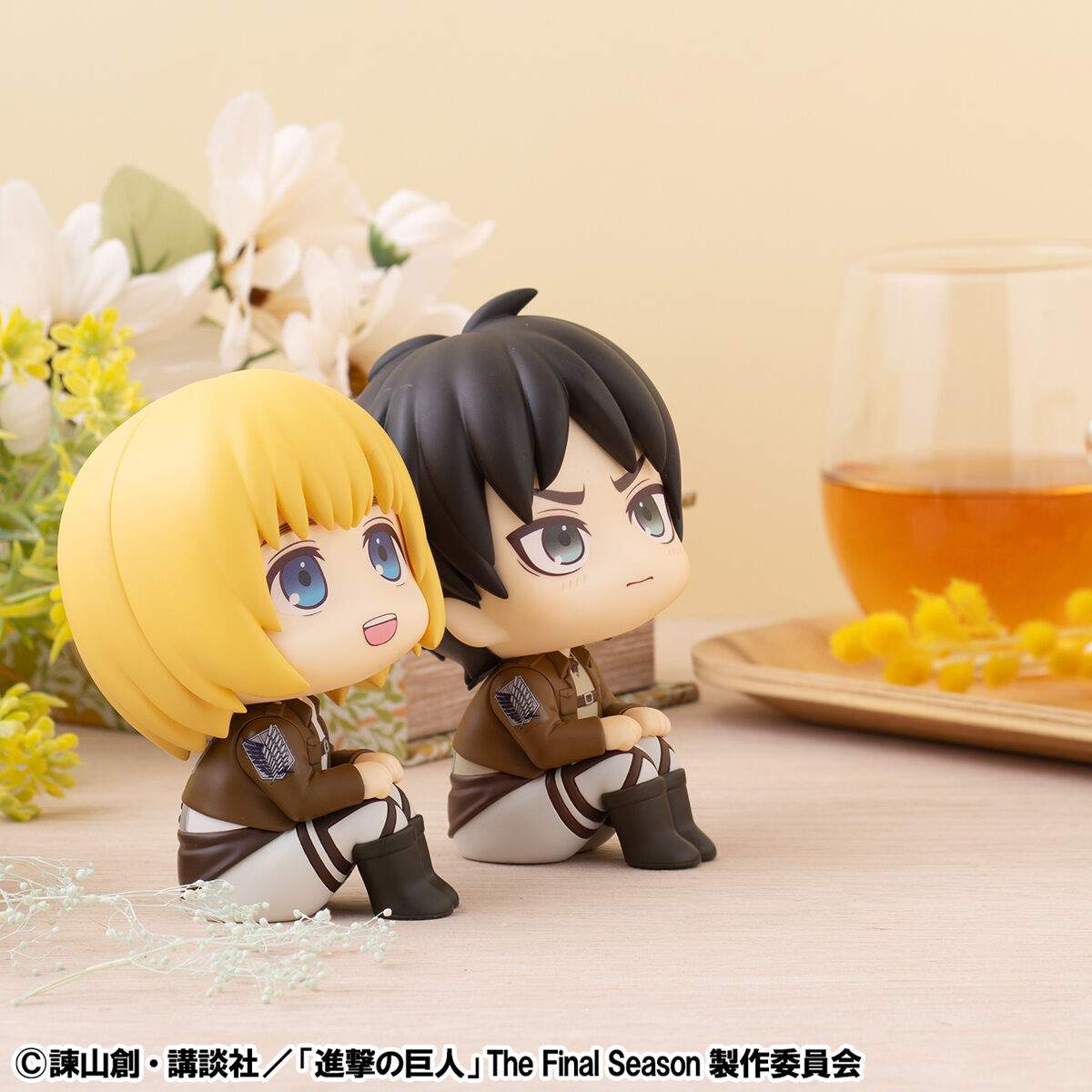 Attack on Titan Rukappu (Look Up) - Armin Arlert & Eren Yeager Mumutto Ver. Complete Set of 2 Types [Pre-Order Sep 2026]