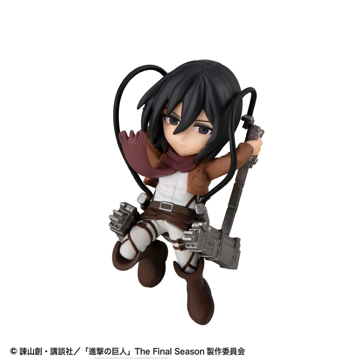 Attack on Titan Tobimas - Complete Set of 6 Types + Colossal Titan Limited Sticker [Pre-Order Dec 2026]
