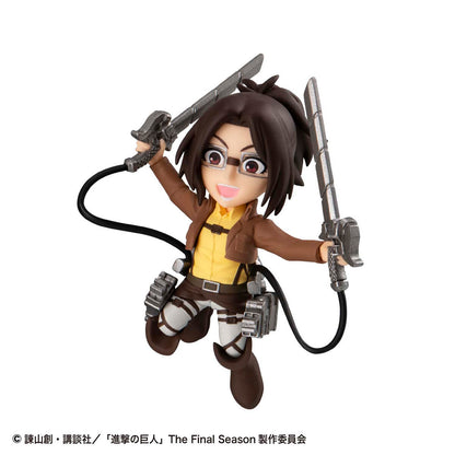 Attack on Titan Tobimas - Complete Set of 6 Types + Colossal Titan Limited Sticker [Pre-Order Dec 2026]