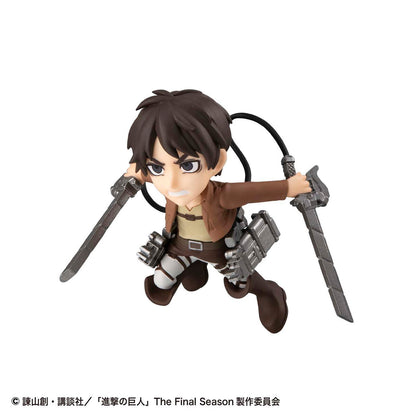 Attack on Titan Tobimas - Complete Set of 6 Types + Colossal Titan Limited Sticker [Pre-Order Dec 2026]