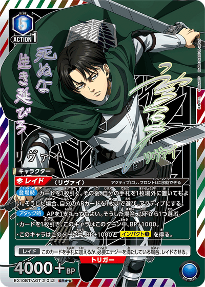 Attack on Titan Union Arena Vol 2 [EX10BT] - Box