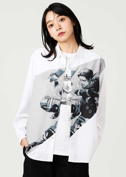 Attack on Titan X Graniph Fashion Collection - Levi Ackerman Loose Fit Shirt [Release Sep 8,2026]
