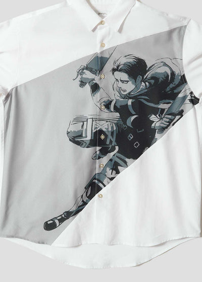 Attack on Titan X Graniph Fashion Collection - Levi Ackerman Loose Fit Shirt [Release Sep 8,2026]