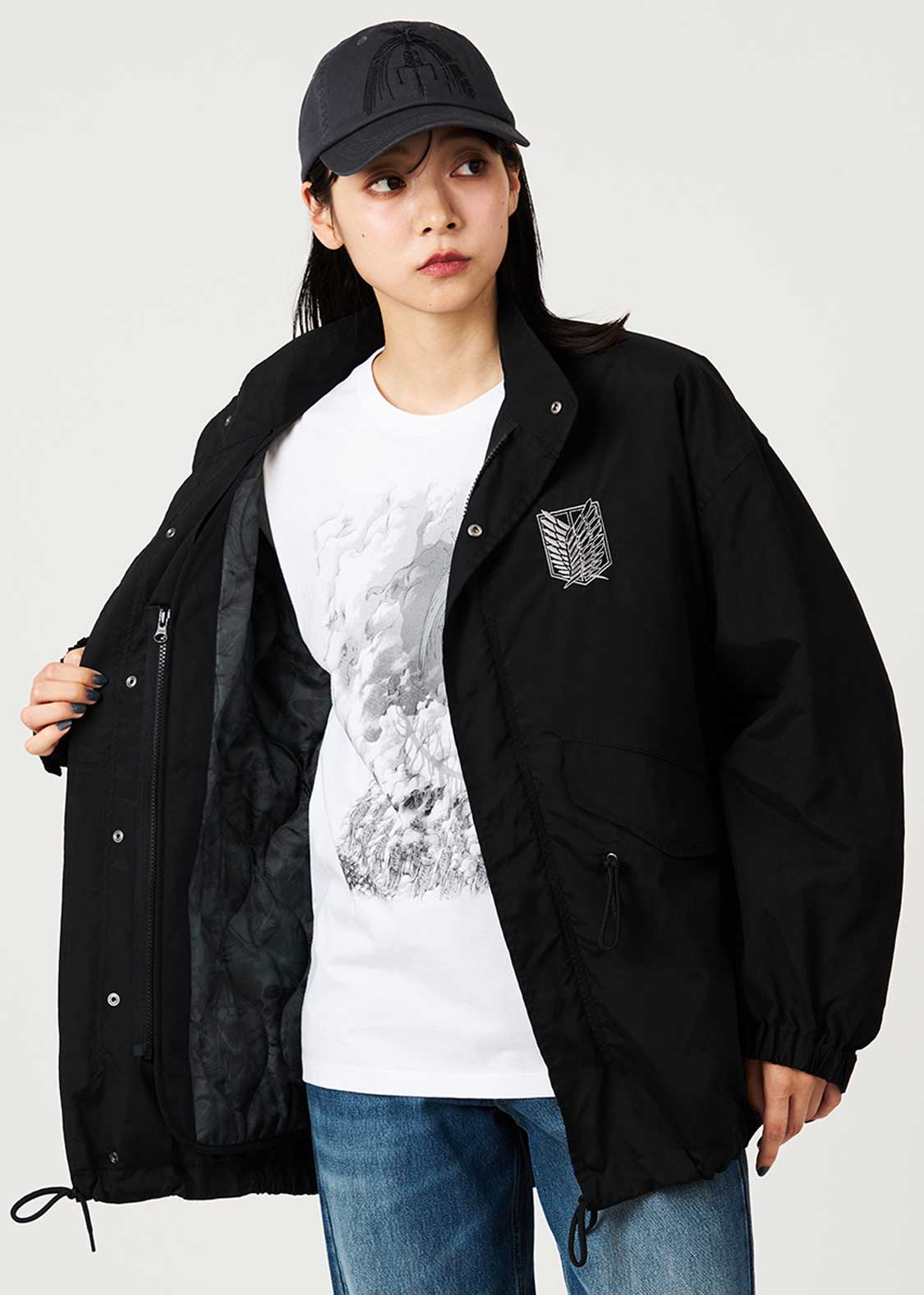 Attack on Titan X Graniph Fashion Collection - Nine Titans Short Mod Coat [Release Sep 8,2026]