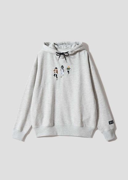 Attack on Titan X Graniph Fashion Collection - Running Toward That Tree on the Hill Fleece Hoodie [Release Sep 8,2026]