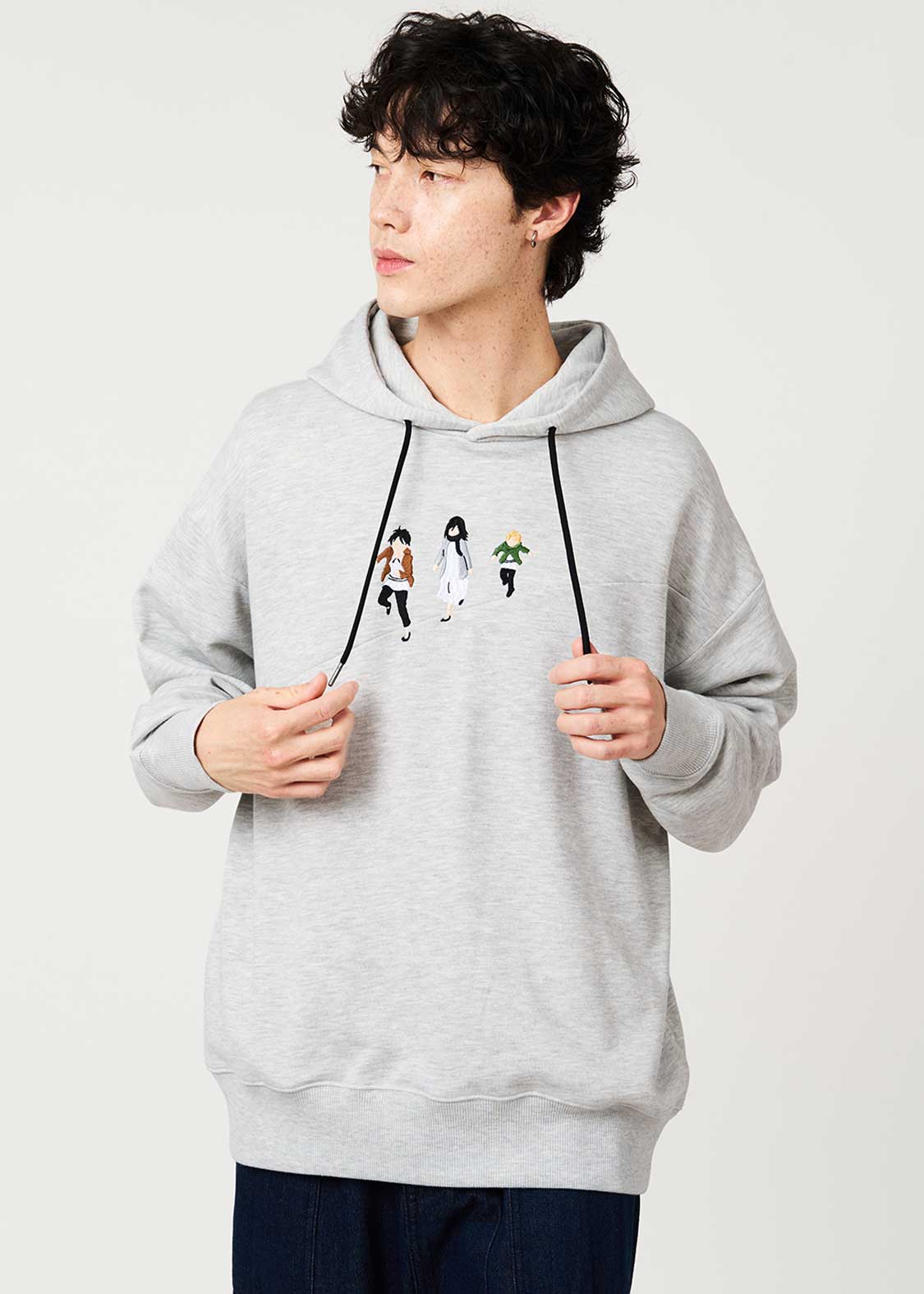 Attack on Titan X Graniph Fashion Collection - Running Toward That Tree on the Hill Fleece Hoodie [Release Sep 8,2026]