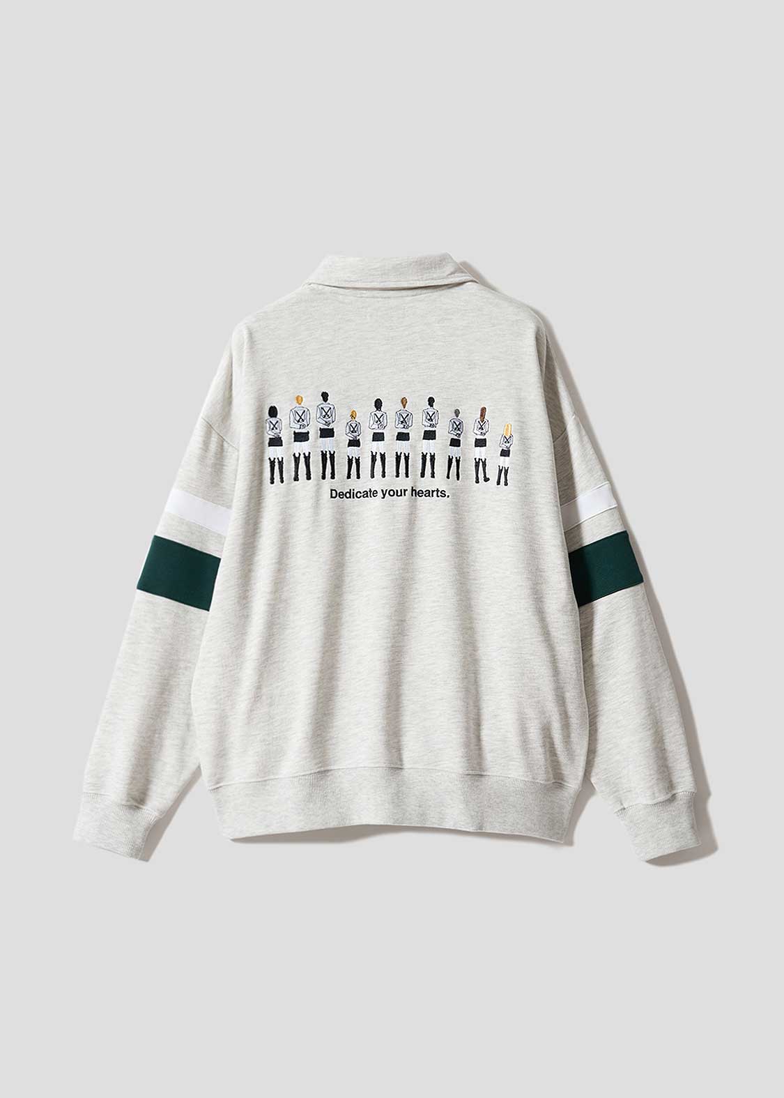 Attack on Titan X Graniph Fashion Collection - Shadow Cadet Fleece Half Zip Sweatshirt [Release Sep 8,2026]