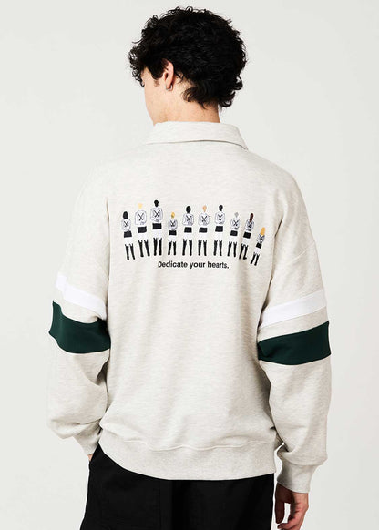 Attack on Titan X Graniph Fashion Collection - Shadow Cadet Fleece Half Zip Sweatshirt [Release Sep 8,2026]
