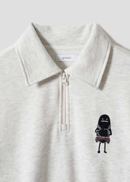 Attack on Titan X Graniph Fashion Collection - Shadow Cadet Fleece Half Zip Sweatshirt [Release Sep 8,2026]