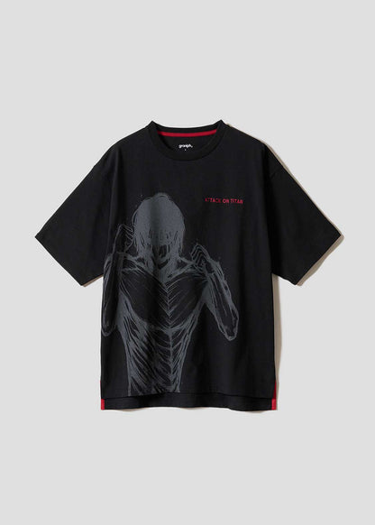 Attack on Titan X Graniph Fashion Collection - The 15m Confrontation Big Silhouette T-Shirt [Release Sep 8,2026]