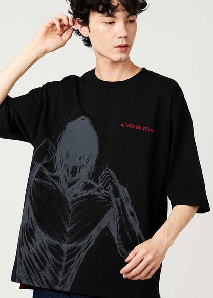 Attack on Titan X Graniph Fashion Collection - The 15m Confrontation Big Silhouette T-Shirt [Release Sep 8,2026]
