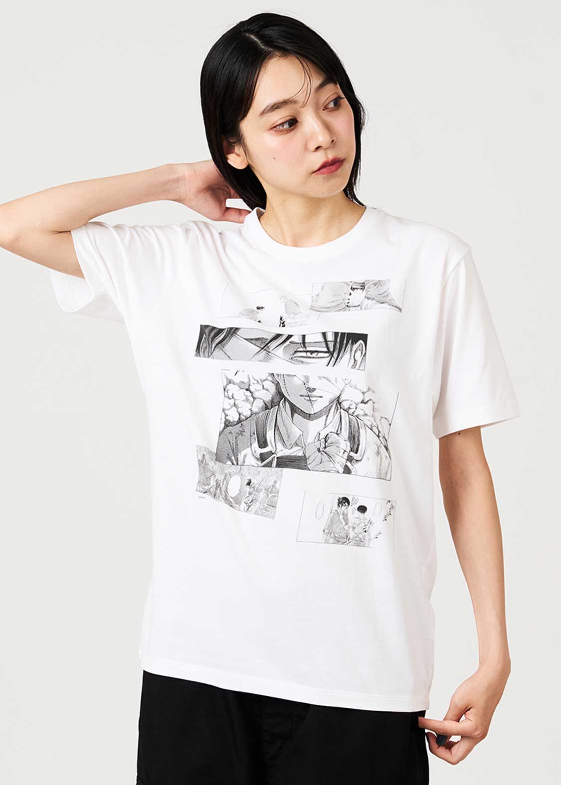 Attack on Titan X Graniph Fashion Collection - The Outcome of Dedicated Hearts T-Shirt [Release Sep 8,2026]