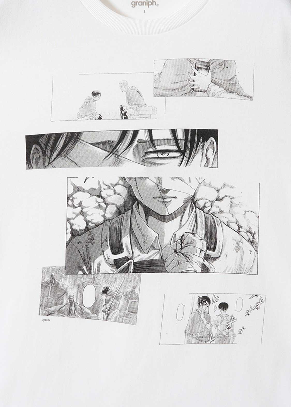 Attack on Titan X Graniph Fashion Collection - The Outcome of Dedicated Hearts T-Shirt [Release Sep 8,2026]