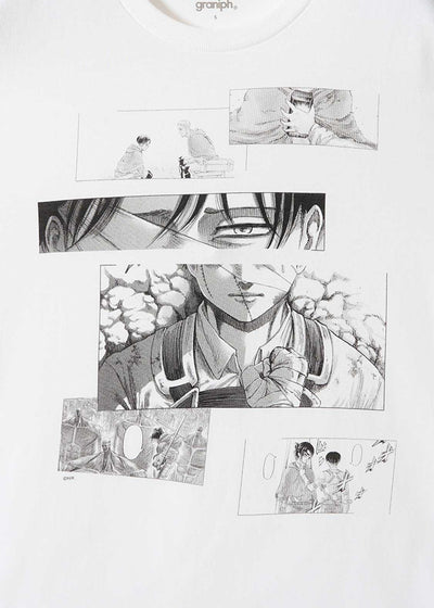 Attack on Titan X Graniph Fashion Collection - The Outcome of Dedicated Hearts T-Shirt [Release Sep 8,2026]