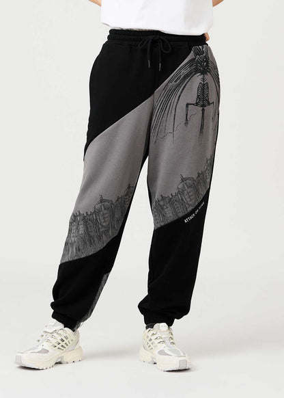 Attack on Titan X Graniph Fashion Collection - The Rumbling Sweat Pants [Release Sep 8,2026]