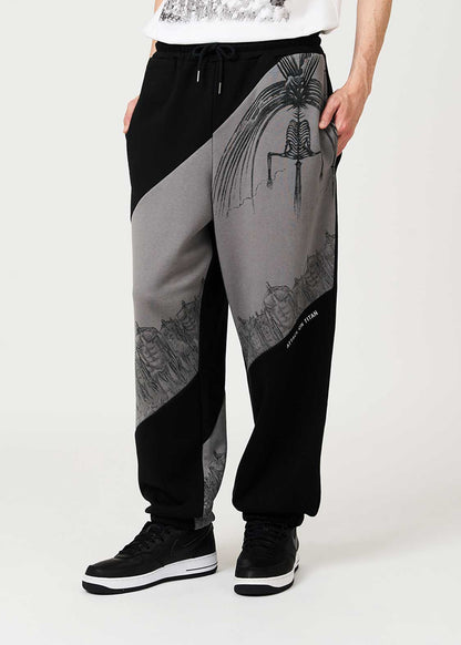 Attack on Titan X Graniph Fashion Collection - The Rumbling Sweat Pants [Release Sep 8,2026]