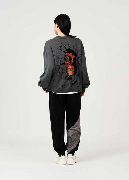 Attack on Titan X Graniph Fashion Collection - The Wall Jacquard Cardigan [Release Sep 8,2026]