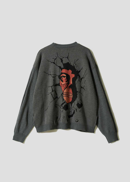 Attack on Titan X Graniph Fashion Collection - The Wall Jacquard Cardigan [Release Sep 8,2026]