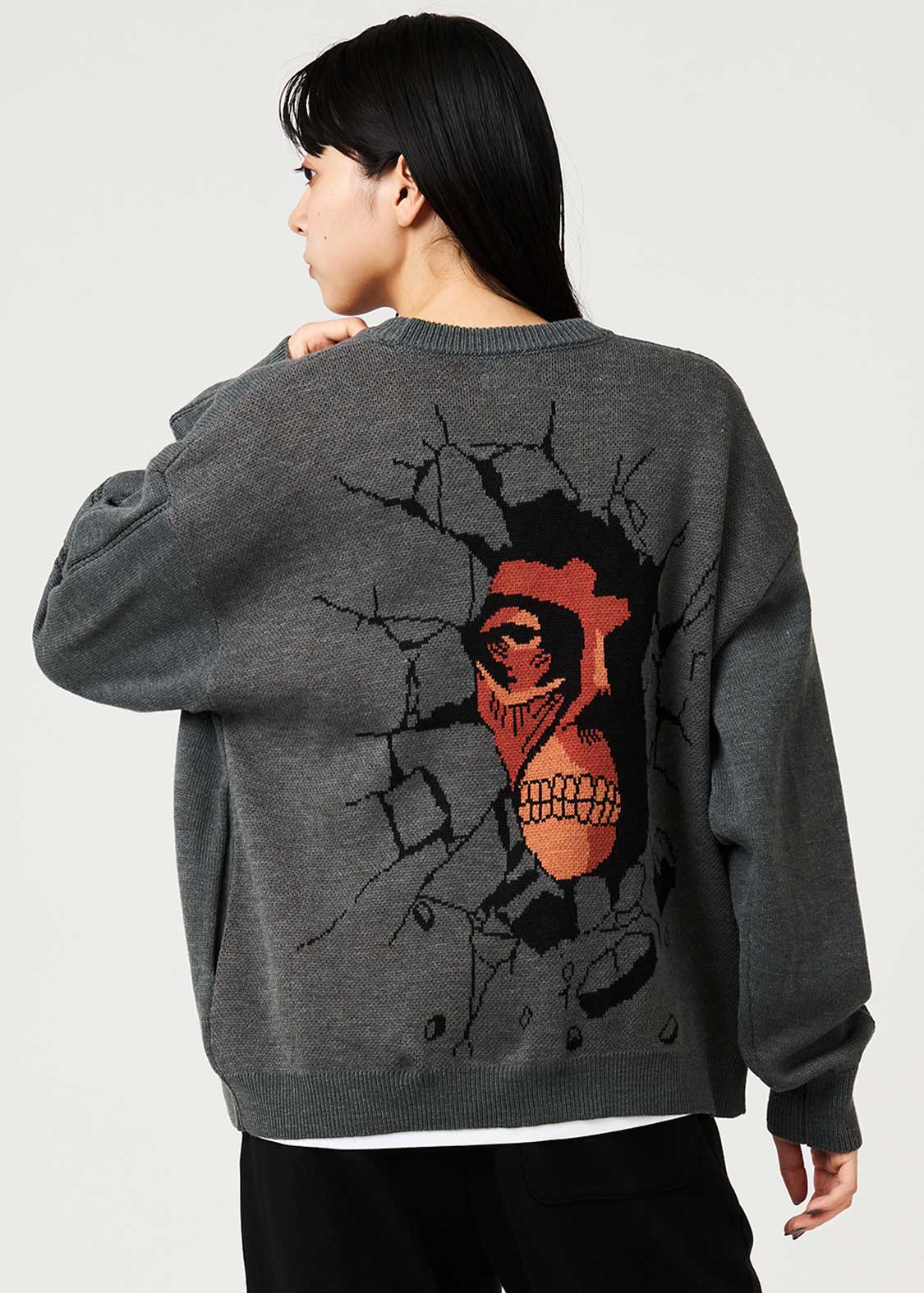 Attack on Titan X Graniph Fashion Collection - The Wall Jacquard Cardigan [Release Sep 8,2026]