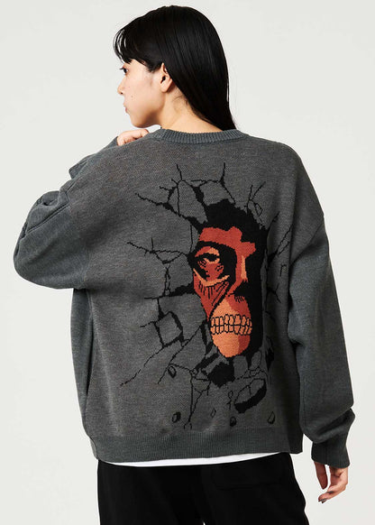 Attack on Titan X Graniph Fashion Collection - The Wall Jacquard Cardigan [Release Sep 8,2026]