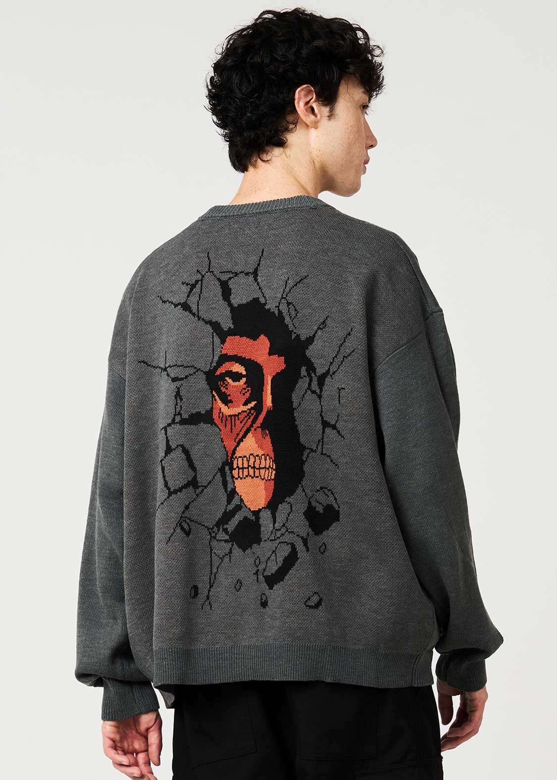 Attack on Titan X Graniph Fashion Collection - The Wall Jacquard Cardigan [Release Sep 8,2026]