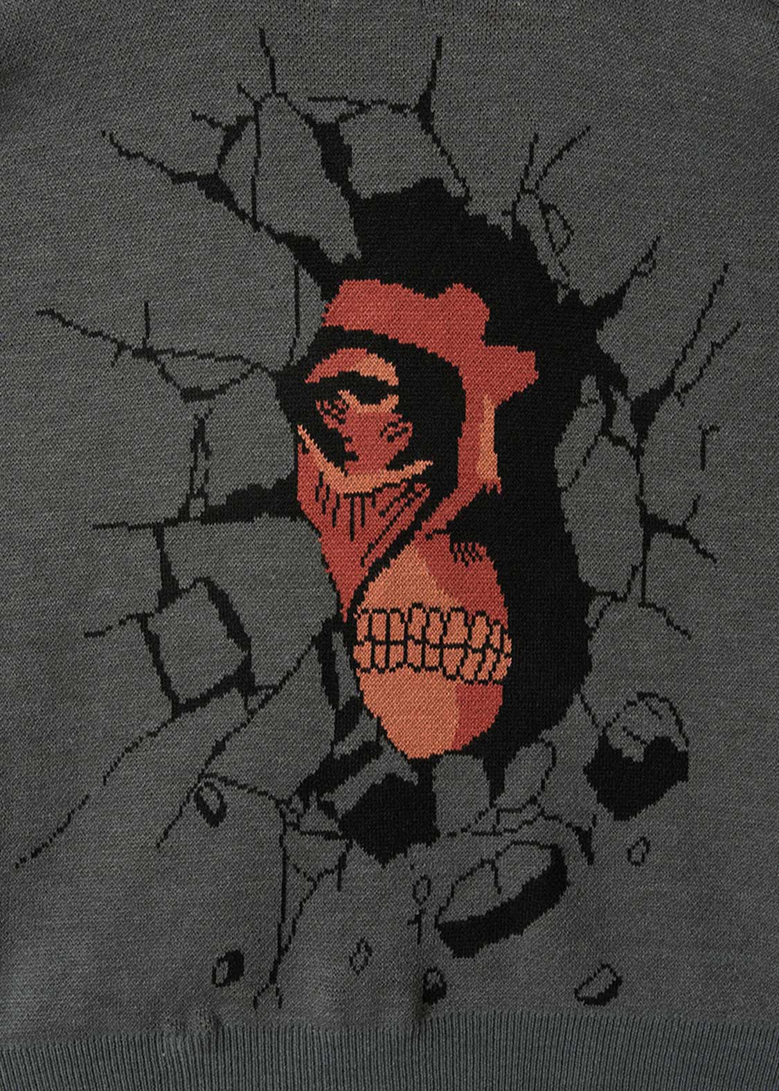 Attack on Titan X Graniph Fashion Collection - The Wall Jacquard Cardigan [Release Sep 8,2026]