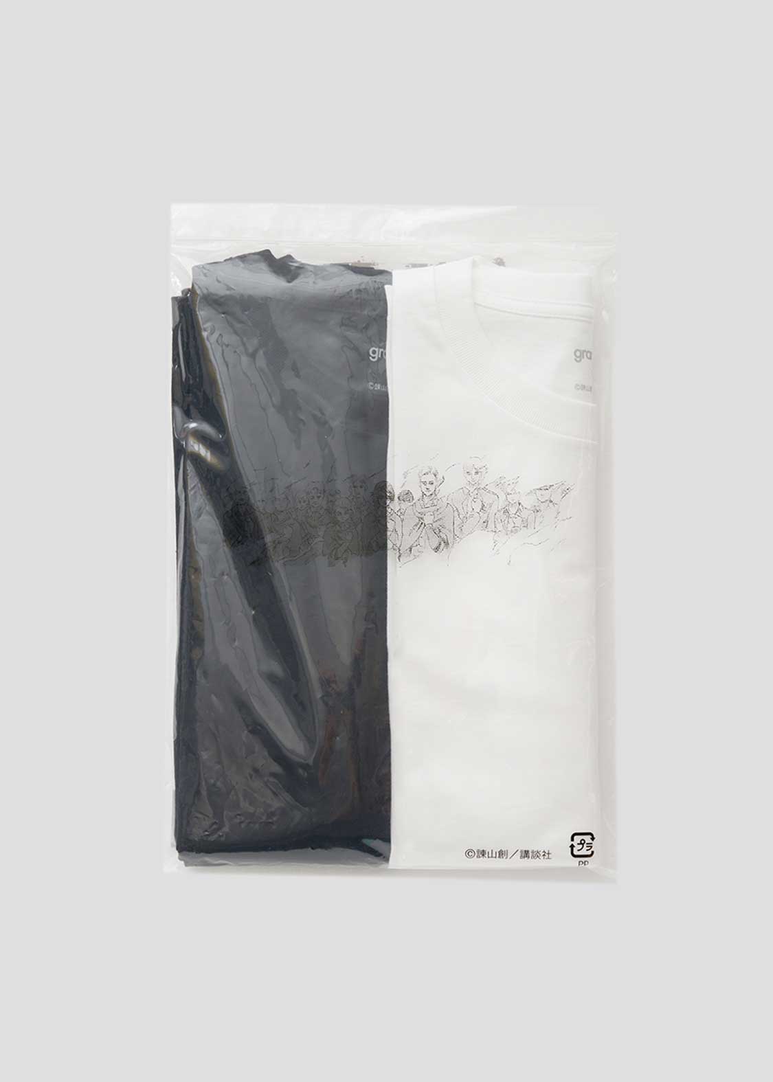 Attack on Titan X Graniph Fashion Collection - Those Who Dedicated Their Hearts 2 Pack Icon T-Shirt [Release Sep 8,2026]