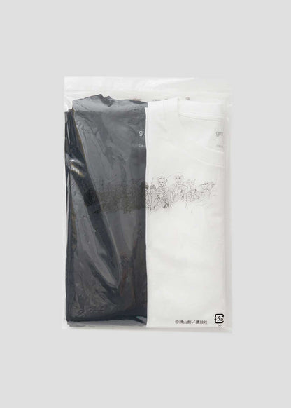 Attack on Titan X Graniph Fashion Collection - Those Who Dedicated Their Hearts 2 Pack Icon T-Shirt [Release Sep 8,2026]
