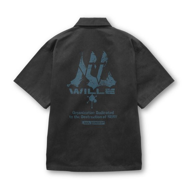 Evangelion Work Shirt - Wille ver. (2 Types) [Pre-Order Mar 2026]