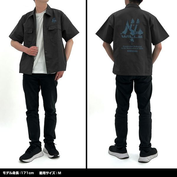 Evangelion Work Shirt - Wille ver. (2 Types) [Pre-Order Mar 2026]