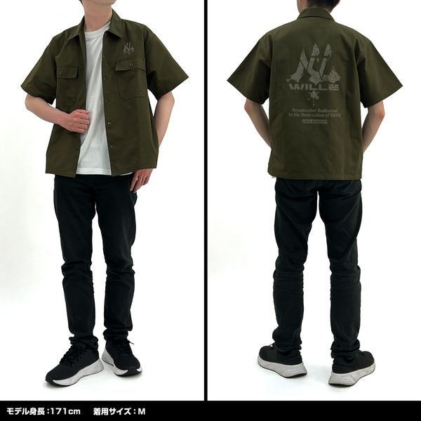 Evangelion Work Shirt - Wille ver. (2 Types) [Pre-Order Mar 2026]