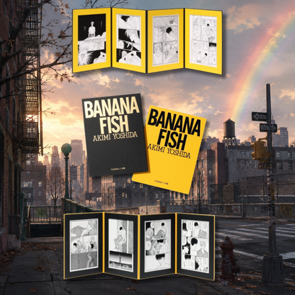 [Special Bundle] Banana Fish - Akimi Yoshida's BANANA FISH Desktop Replica Manuscript (2 Types)