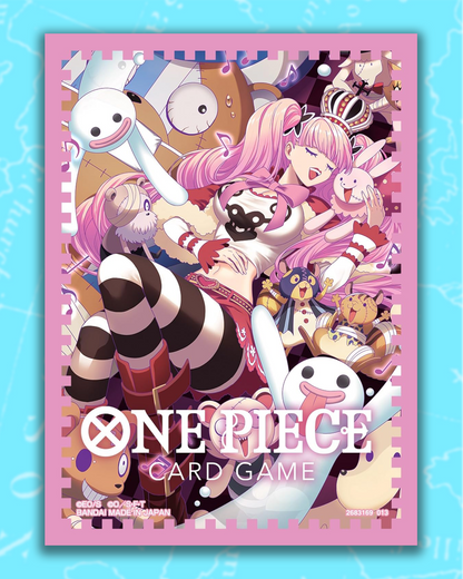 BANDAI ONE PIECE CARD GAME - OFFICIAL CARD SLEEVE LIMITED 6 - 4 Pcs SET
