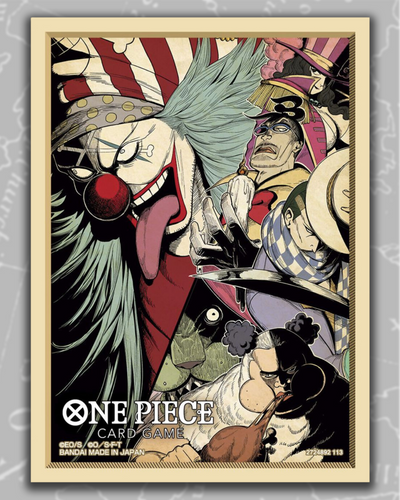 Bandai One Piece Card Game - Official Card Sleeve Limited Edition 4 Pcs Set