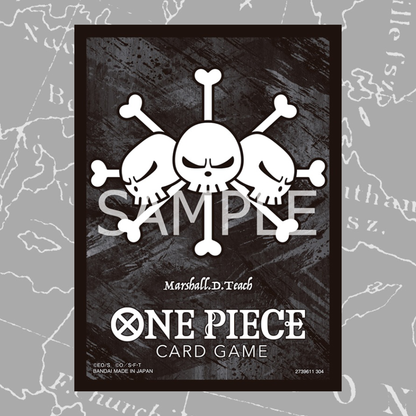 BANDAI ONE PIECE CARD GAME - Official Limited Card Sleeve Premium Matte - Marshall D. Teach