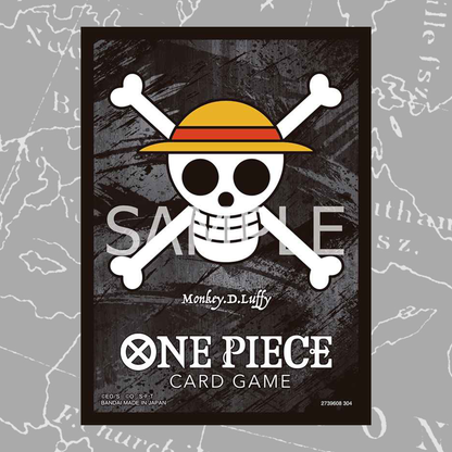 BANDAI ONE PIECE CARD GAME - Official Limited Card Sleeve Premium Matte - Monkey D. Luffy