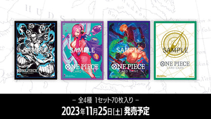 BANDAI ONE PIECE CARD GAME OFFICIAL CARD SLEEVES 5 - ENEL