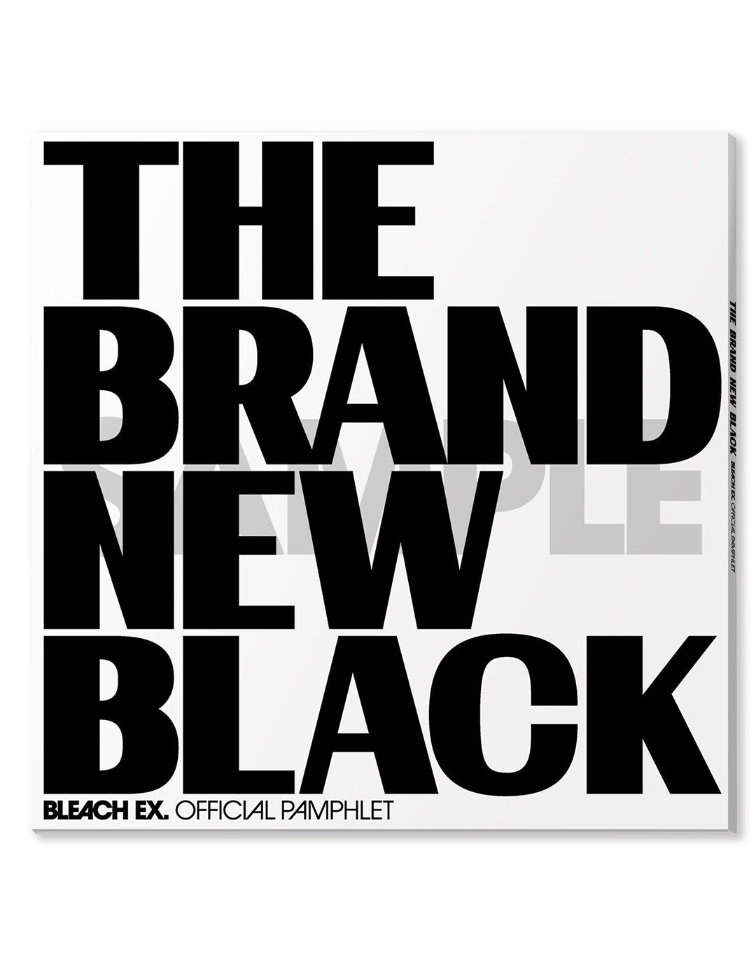 BLEACH EX. Official exhibition pamphlet - THE BRAND NEW BLACK
