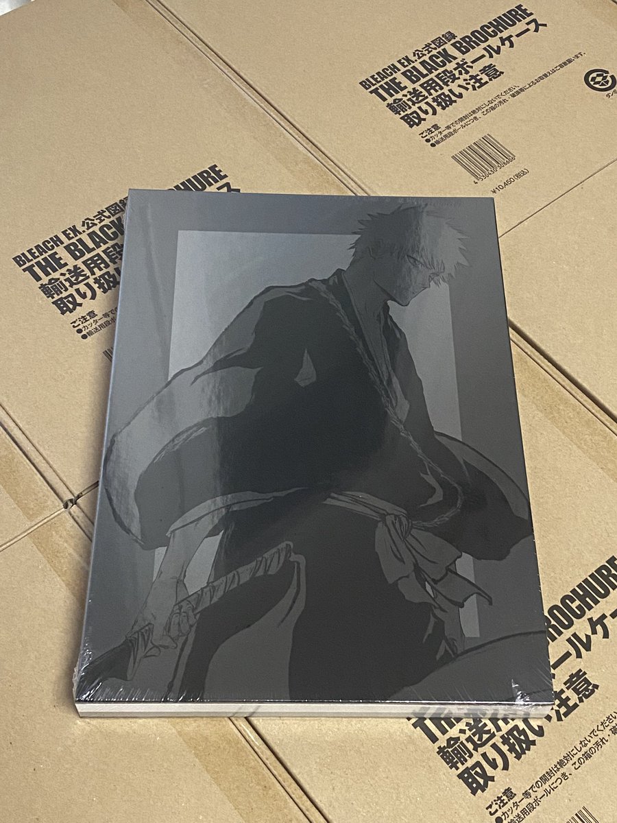 BLEACH EX. Official catalog THE BLACK BROCHURE