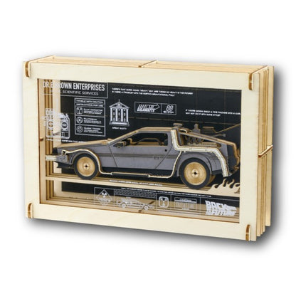 Back to the Future Ensky - Wood Style Paper Theater PT-WL37 [Pre-Order Dec 2025]
