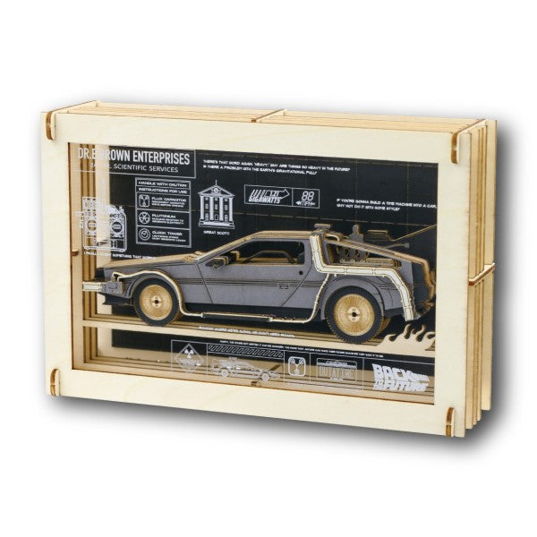 Back to the Future Ensky - Wood Style Paper Theater PT-WL37 [Pre-Order Dec 2025]