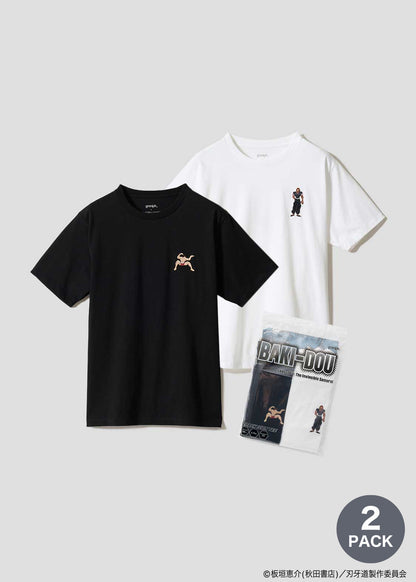 Baki the Grappler: The Invicible Samurai x Graniph Fashion Collection - Hanma Family 2-Pack Icon T-Shirts [Release June 9, 2026]