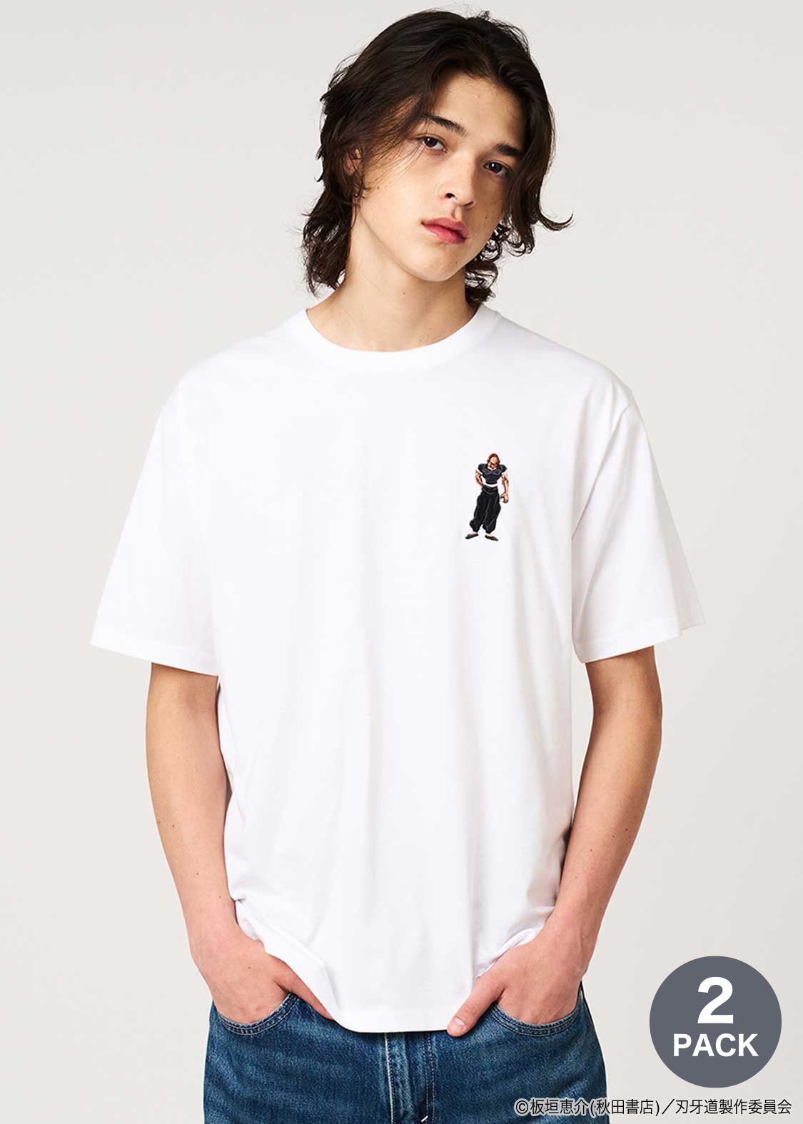 Baki the Grappler: The Invicible Samurai x Graniph Fashion Collection - Hanma Family 2-Pack Icon T-Shirts [Release June 9, 2026]