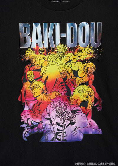 Baki the Grappler: The Invicible Samurai x Graniph Fashion Collection - I Will Protect All of You Big Silhouette T-Shirt [Release Jun 9, 2026]