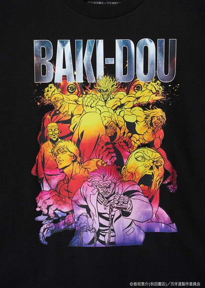 Baki the Grappler: The Invicible Samurai x Graniph Fashion Collection - I Will Protect All of You Big Silhouette T-Shirt [Release Jun 9, 2026]