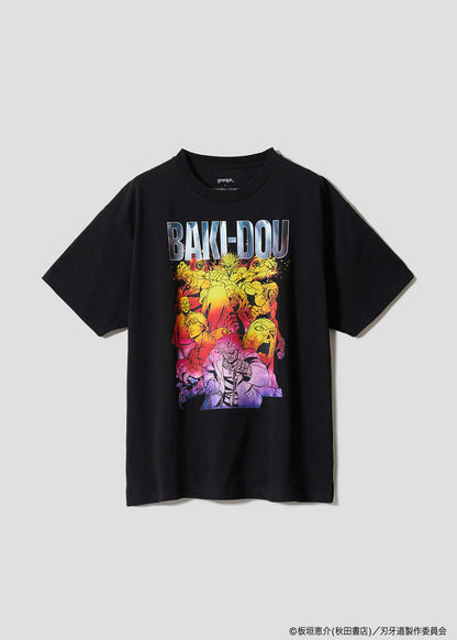 Baki the Grappler: The Invicible Samurai x Graniph Fashion Collection - I Will Protect All of You Big Silhouette T-Shirt [Release Jun 9, 2026]