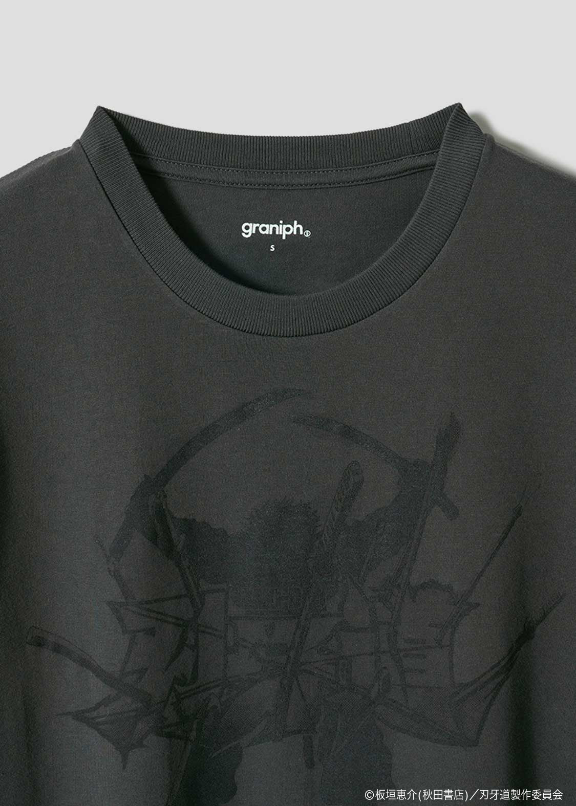 Baki the Grappler: The Invicible Samurai x Graniph Fashion Collection - Musashi Miyamoto T-Shirt [Release Jun 9, 2026]