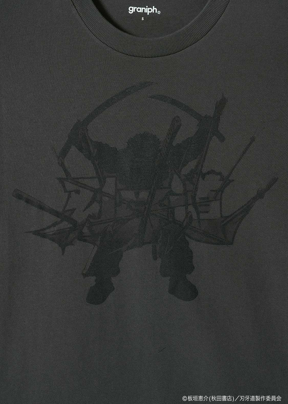 Baki the Grappler: The Invicible Samurai x Graniph Fashion Collection - Musashi Miyamoto T-Shirt [Release Jun 9, 2026]