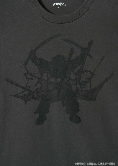 Baki the Grappler: The Invicible Samurai x Graniph Fashion Collection - Musashi Miyamoto T-Shirt [Release Jun 9, 2026]
